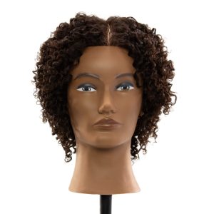 Amber 100% Human Textured Hair Mannequin
