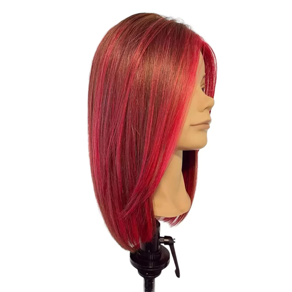 Mika - 100% Human Hair Pivot Point Custom Mannequin for Wella