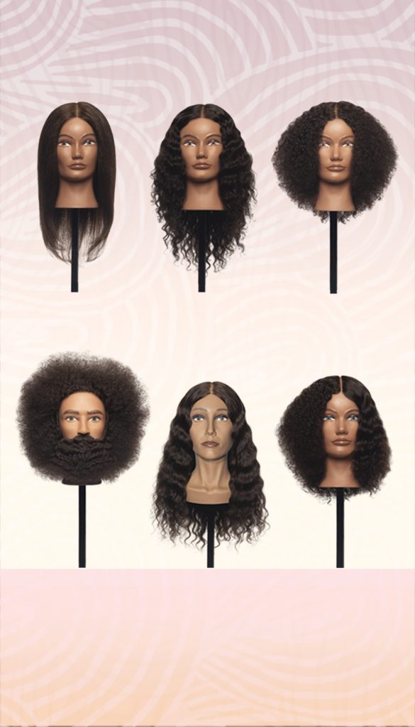 Textured Hair Mannequins