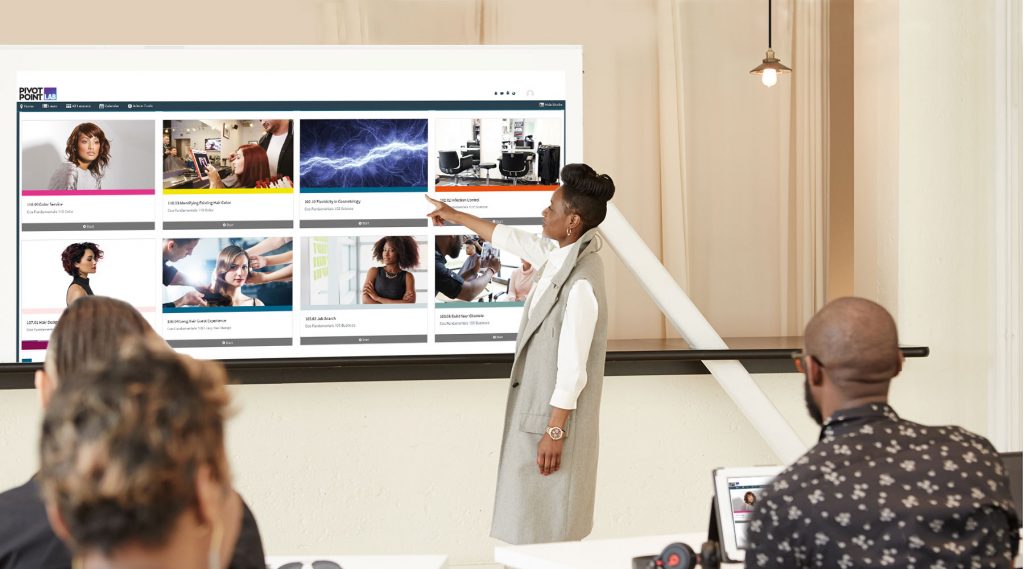 Multi devices displaying Pivot Point Lab page.