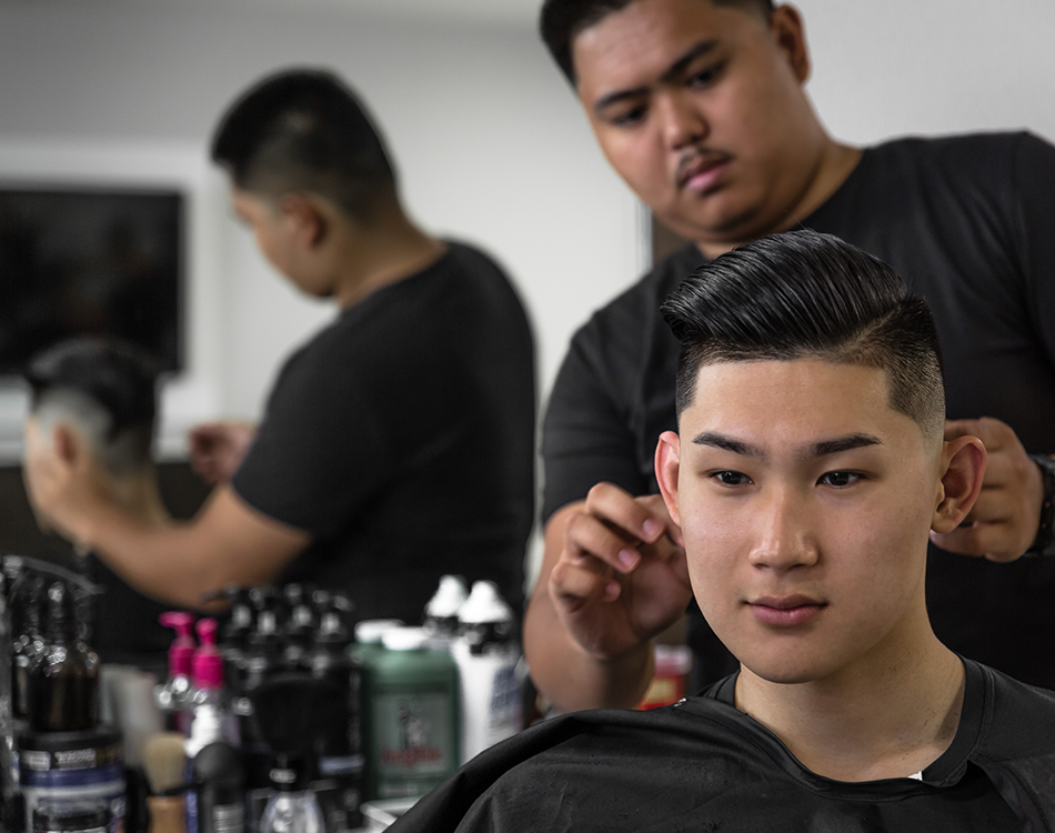 Men's Hairstyling