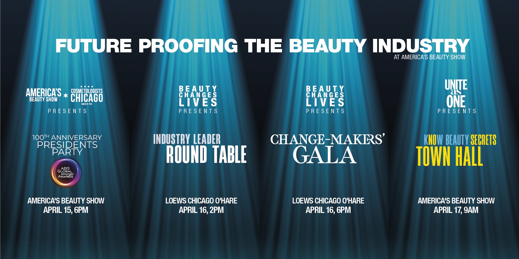 Beauty Changes Lives 2023 ABS Events