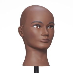 Cap Series: Reusable Headform Small – Dark Tone