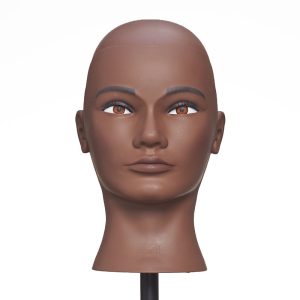 Cap Series: Reusable Headform Small – Dark Tone