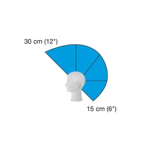 Female Slip-On_ 100% Human Hair Mannequin