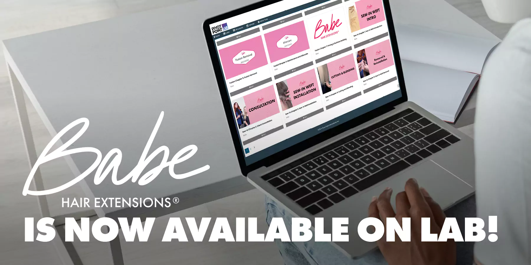 Babe Hair Extensions Now On Pivot Point LAB